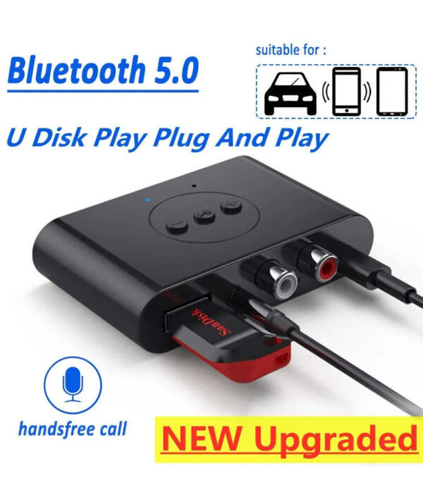 Receptor de audio inalambrico bluetooth - tumnitienda.com