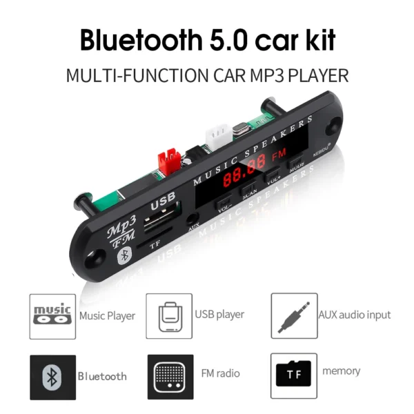 Reproductor MP3 empotrable con decodificación de audio sin pérdidas.