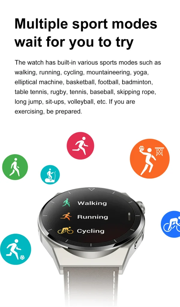 Reloj Inteligente Ola Esporte con GPS, Bluetooth y funciones - Image 25