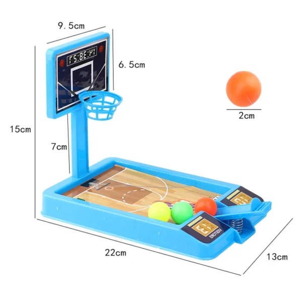 Divertido juego de baloncesto de mesa para familias